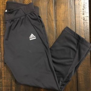 Small Black 3/4 Length Adidas Leggings